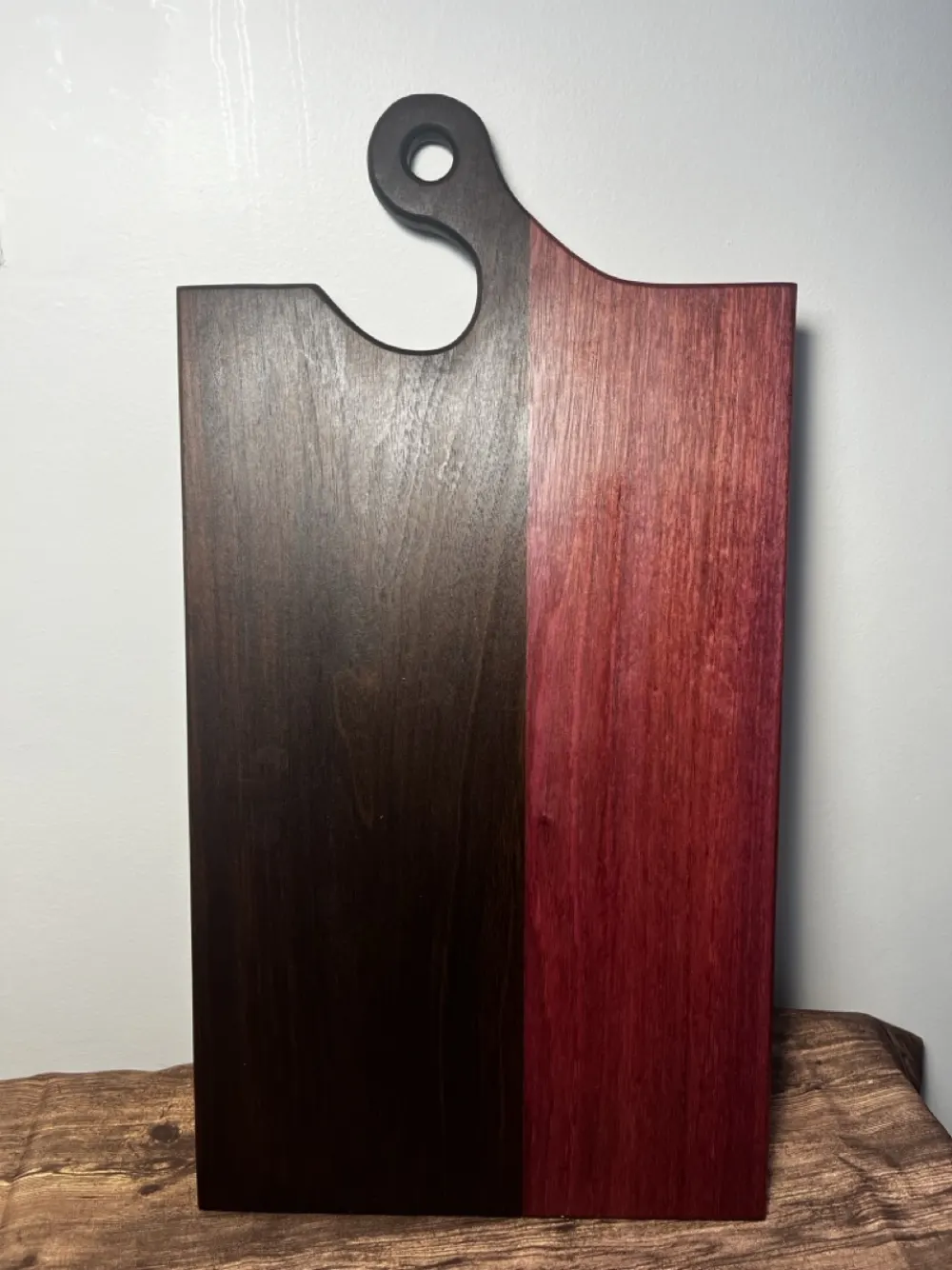 Amethyst Blend Board handmade by Wood Dust Creations
